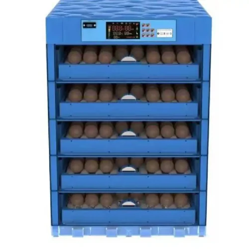 Automatic 256 Eggs Incubator AC/DC Dual Power 110W with Automatic Roller