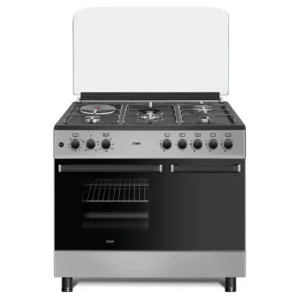 MIKA Standing Cooker 90x60 – 4 Gas Burners + 1 Rapid Hot Plate