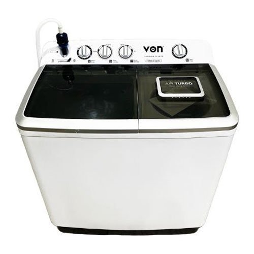 Von 13kg VALW-13MFW Twin Tub Washing Machine – Semi-Automatic