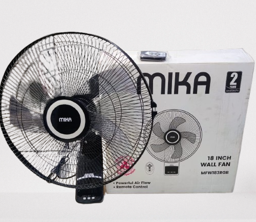 Mika MFW183RGIB 18-Inch Wall Fan
