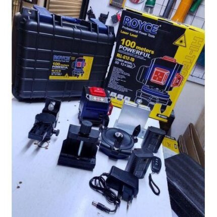 Royce Laser Level 100 Meters 12 Lines 360°