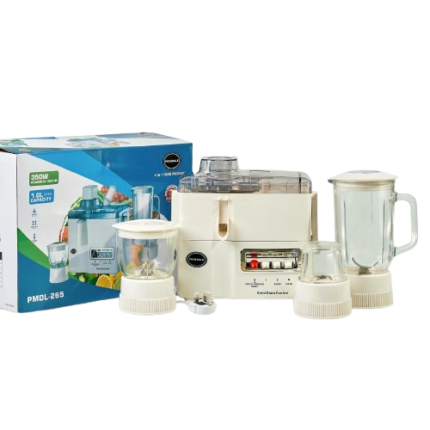 Primdale 4-in-1 Food Processor