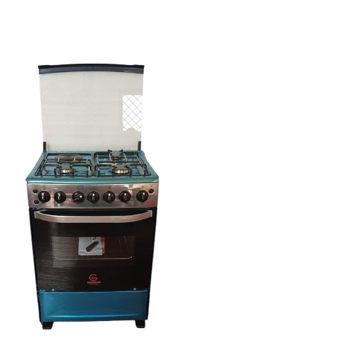 Eurochef Free Standing 3 Gas Burner + 1 Electric Cooker With Electric Oven