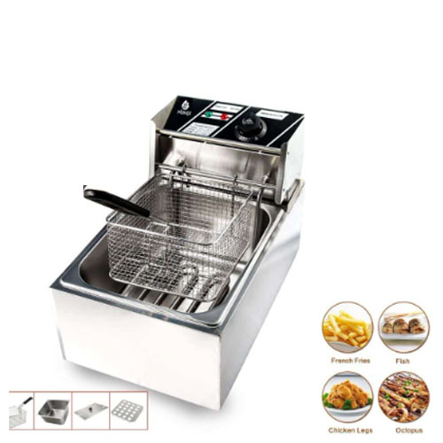 Nunix Single Fryer 6 Litres